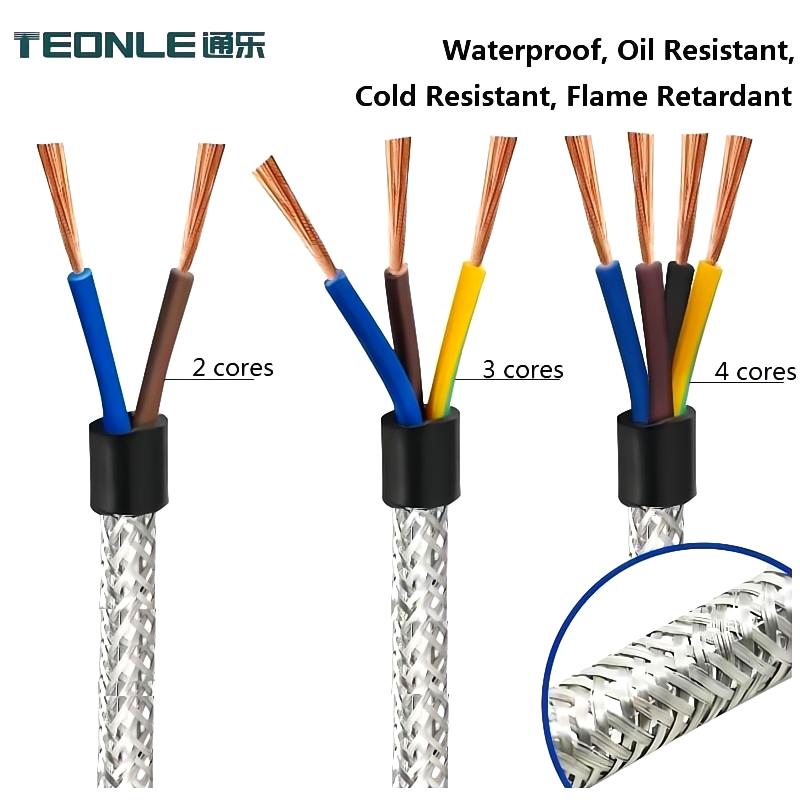 RVVY multi-core optional oil resistant wear resistant bending sheathed power control flexible drag chain cable